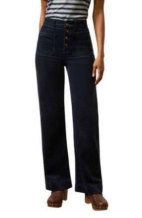 Faherty Stretch Corduroy Patch Pocket Pants in Abyss Navy at Nordstrom Rack, Size 24 X Regular