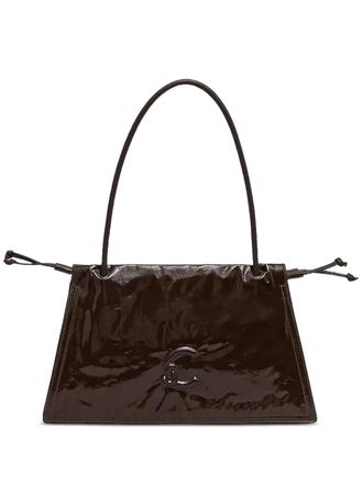Coccinelle medium Dulse tote bag - Brown