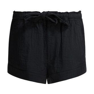 Isabel Marant Shorts met paperbag taille - Dames - Korte broeken - Zwart - Maat: XS