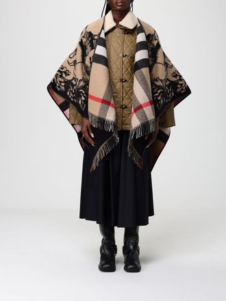 Burberry Mantella di lana double Burberry