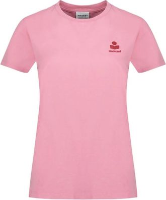 Isabel Marant T-Shirts, female, Pink, L, Aby T-Shirt