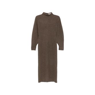Max Mara Tenuta High-neck Tailored Dress