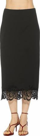 Alexia Admor Ashen Midi Skirt in Black at Nordstrom Rack, Size 14
