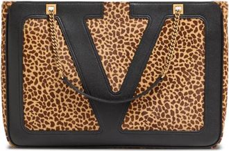 Valentino Garavani medium valentino garavani viva superstar tote bag - women - Lamb Skin/Calf Leather/Nappa Leather - One Size - Neutrals