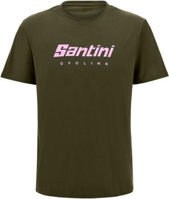 Santini Coloured Branded T-Shirt T-Shirt - Unisex | oliv