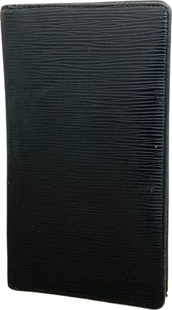 Louis Vuitton Noir Long Bill Wallet (Bi-Fold) (Pre-Owned)