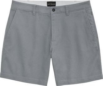 Mack Weldon Stretch Twill Chino Shorts in Monument at Nordstrom, Size 34