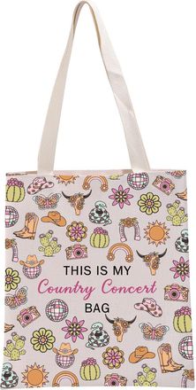 Generic Country Concert Inspired Gift This Is My Country Concert Tote Bag Country Music Lover Handbag Country Concert Merch (My Country Concert Tote)