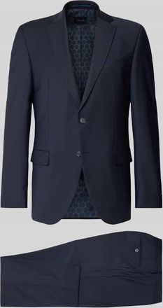 Pierre Cardin Anzug mit Reverskragen in Marine, Größe 102