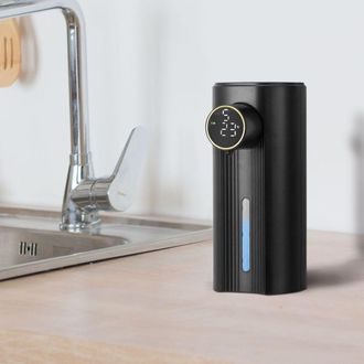 OEM Dispensador Y Bandeja De Jab&oacute;n, Tres Configuraciones Posibles, 300 Ml, Dispensador De Jab&oacute;n Autom&aacute;tico De Pared, Dispensador De Jab&oacute;n En Espuma Sin Co