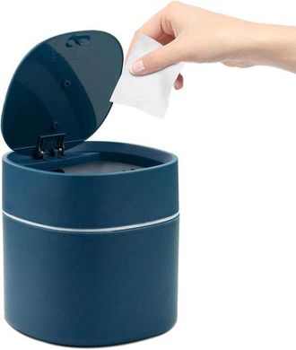 OEM Mini Papelera Con Tapa, 2 Litros, Ideal Para La Oficina, Aparadores, Mesitas De Noche, Etc