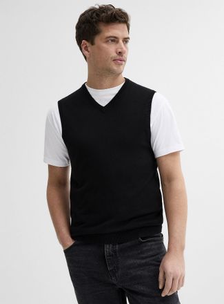 Le 31 Mens Soft knit vest
