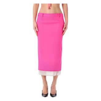 The Attico Midi Skirts, female, Pink, Size: XS Midi Skirt