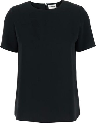 P.A.R.O.S.H. P.a.r.o.s.h., Dames, Blouses & Shirts, Zwart, Maat: XS Poliester