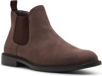Steve Madden Sawyer Chelsea Boot in Brn Nubuck at Nordstrom Rack, Size 10.5