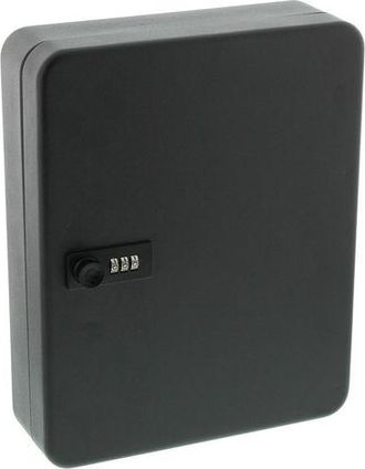 OEM Armario Para Llaves Con C&oacute;digo Digital, 36 Ganchos, Chapa De Acero, Negro Mate