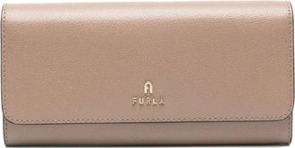 Furla logo-plaque wallet - Neutrals
