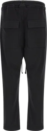 Thom Krom Organic Cotton Jersey Joggers - Black
