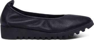 Aetrex Womens Brianna Ballet Flat In Black