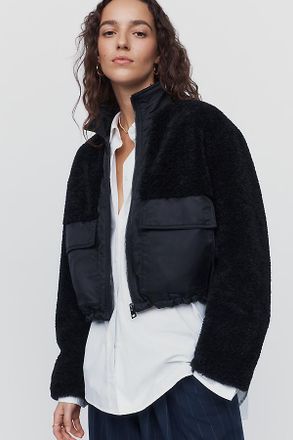 Bella Dahl Funnel Neck Utility Jacket