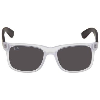 Ray-Ban Justin Color Mix Dark Grey Square Mens Sunglasses RB4165 651287 51