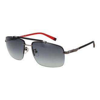 Fila Gray Stainless Steel Mens Sunglasses