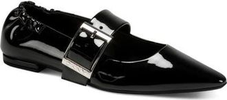 DKNY Cormic Mary Jane Pointed Toe Flat in Black at Nordstrom, Size 7.5