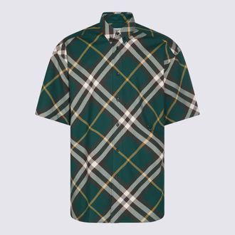 Burberry Green Cotton Shirt