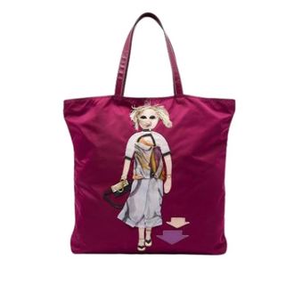 Prada Pre-owned Robot Tote - Pre-owned - Mujer - P&uacute;rpura - ONE SIZE
