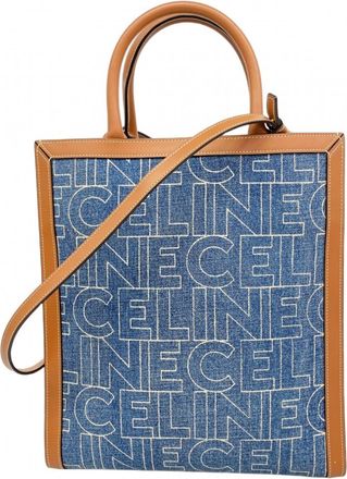 Celine Blue Denim Tote Bag (Pre-Owned)
