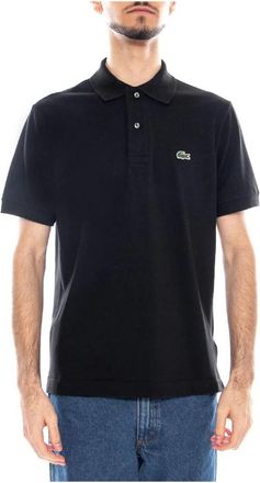 Lacoste Maglietta M/C - Heren - Polos - Zwart - S - Katoen - Tops