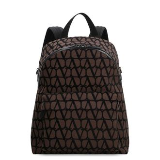 Valentino Garavani Toile Iconographe Fabric Backpack