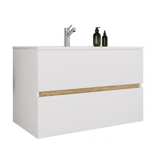 VCM Conjunto De Muebles De Ba&ntilde;o Con Lavabo Cosila-i 81 51x81x47 - Vcm