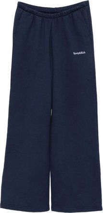 Sporty & Rich Logo-embroidered Track Pants