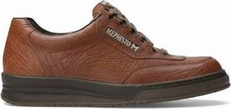 Mephisto Mens Match Sneaker In Tan Grain