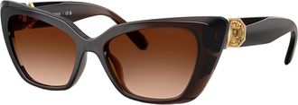 Swarovski SK 6047 108474 54mm Womens Cat-Eye Sunglasses