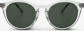 Messy Weekend HOBBES Crystal Green Womens Sunglasses Clear Size 46