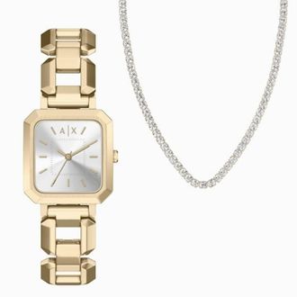 A|X Armani Exchange Quartz Ladies Watch AX7186SET