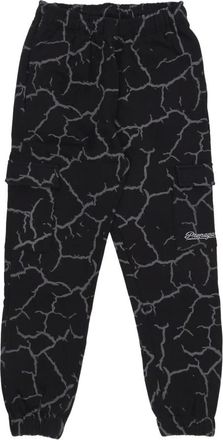 PROPAGANDA Crack Cargo Broek Lichtgewicht Trainingsbroek - Heren - Sweatpants - Grijs - S - Katoen - Broeken
