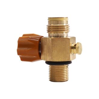 OEM Adaptador Para Tanque De Co2, G1/2 14 M18x1.5 Adaptador De V&aacute;lvula De Recarga De Co2 Adaptador Convertidor De Rosca Adaptador Para Tanque De Co2