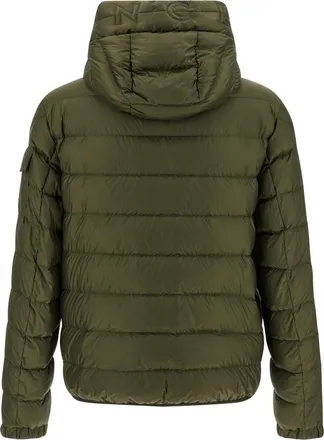 Moncler Mens Bicolor Polyamide Full-Length Jacket Clothing