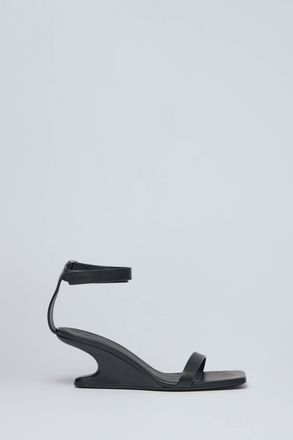Rick Owens Leather Sandals - Cantilever 6 Minimal Sandal