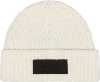Dondup Cappello Tecnico in Lana - - Accessories - Uomo - Bianco - ONE SIZE
