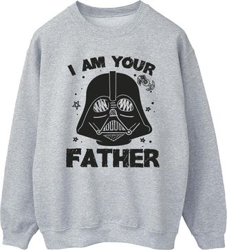Star Wars Heren I Am Your Father Sweatshirt (Sportgrijs)