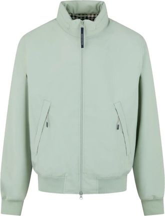 Aquascutum Active Soft Shell Mock Neck - Heren - Bomber jackets - Groen - XL - Polyester - Jassen