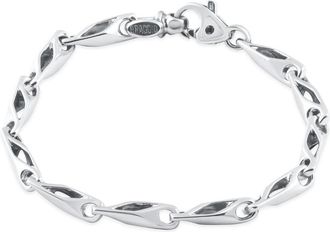 Pompeii3 Mens Link 14k Gold (27gram) or Platinum (43gram) 5mm Bracelet 8.5