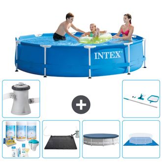 Intex Piscina Con Estructura Redonda - 305x76 Cm - 7-piezas S20407