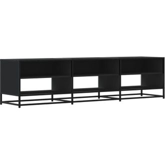 vidaXL Mobile Porta tv Nero 180x40x46 cm in Legno Multistrato - Vidaxl