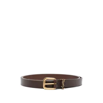 Saint Laurent Monogram Buckle Belt