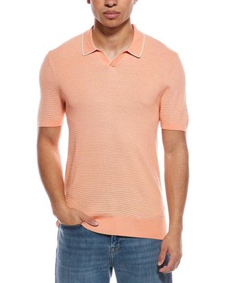 Raffi Silk-Blend Johnny Collar Shirt